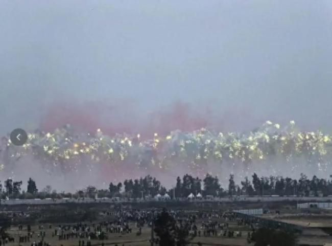 浏阳无人机烟花表演现场失火 浪漫瞬间变惊魂