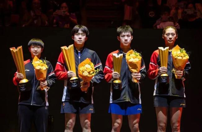 WTT中国大满贯国乒包揽混双金银牌🥈 王楚钦/孙颖莎登顶