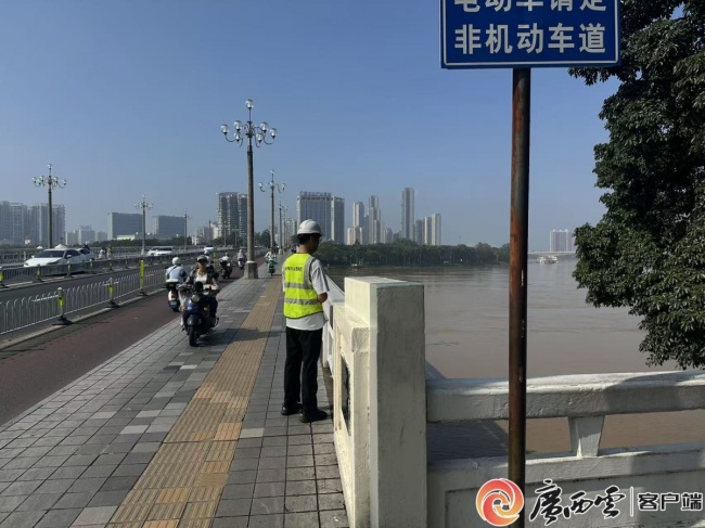 邕江或于10月10日晚出现洪峰 南宁筑起防汛“智慧防线”
