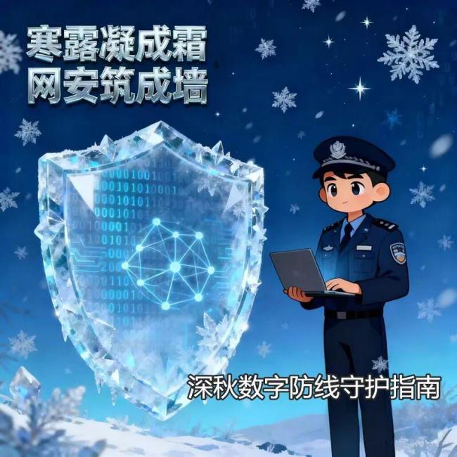 网警提醒安全不是独角戏 共筑数字防线
