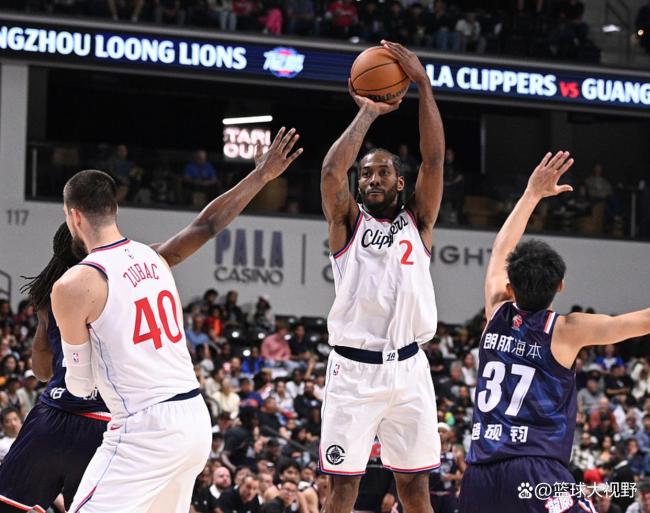 快船单节净胜龙狮34分 展现惊人统治力