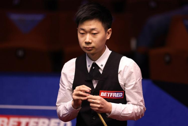 斯诺克西安赛吕昊天5-3宾汉姆进8强