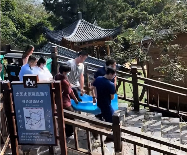 湖南常德太阳山景区野蜂再伤人!