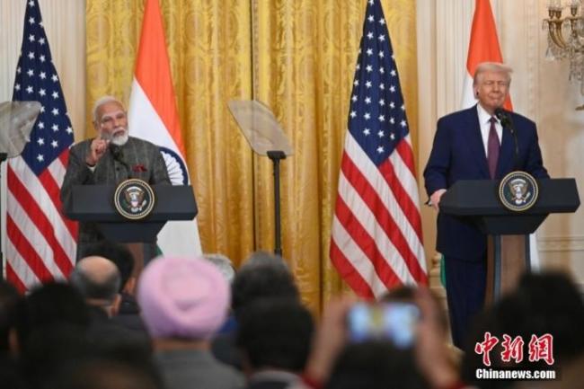 特朗普称莫迪承诺停止购买俄石油