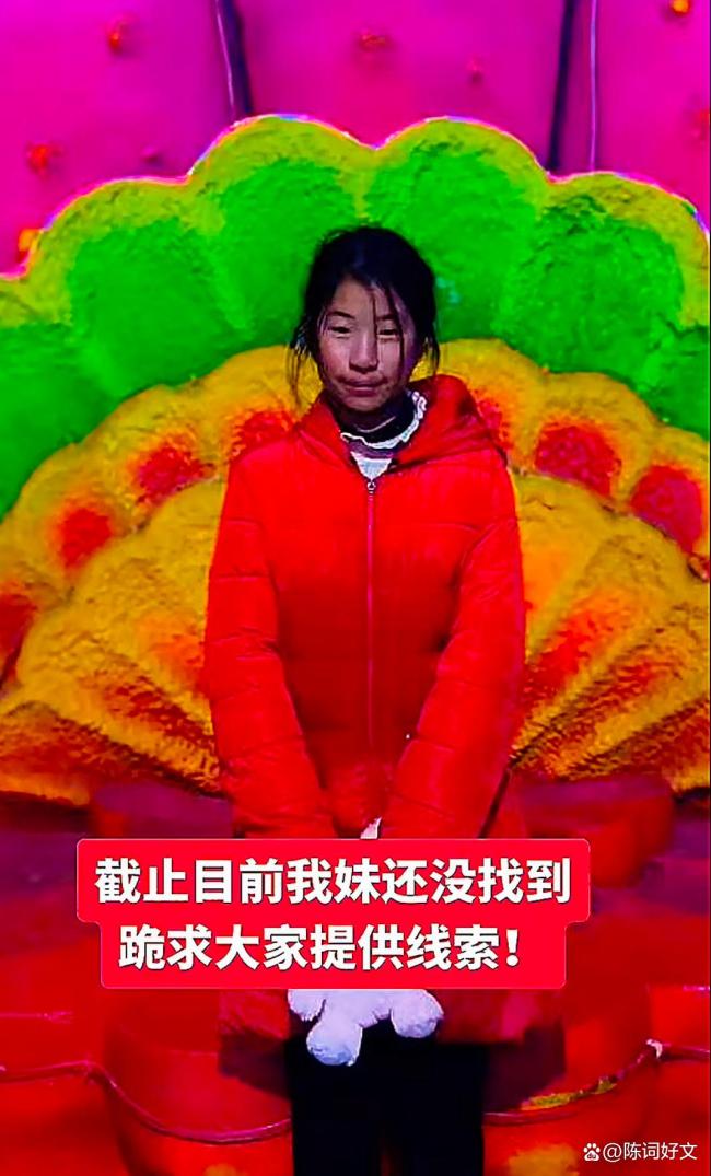 河南14岁女孩上学途中失联 已失踪14天