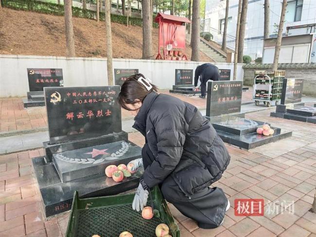 他带1650个苹果到抗美援朝烈士陵园 缅怀先烈送温暖