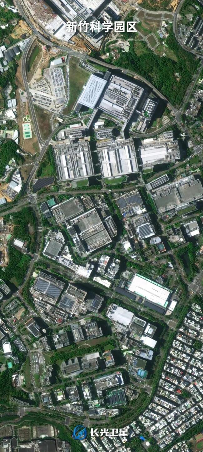 每條街道都清晰可見 看衛(wèi)星視角下的中國臺灣省