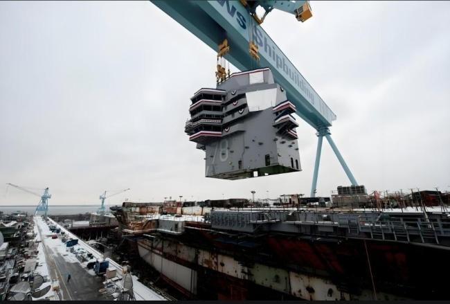 学者：美军老航母硬撑的代价藏不住 造船业凋敝警示