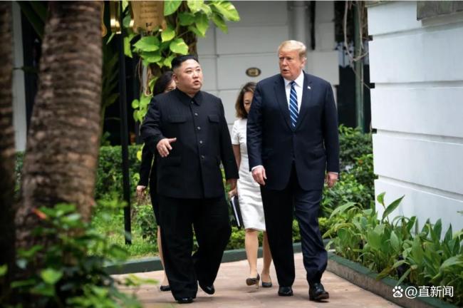 特朗普:我很喜欢金正恩 他也喜欢我 愿延长行程会面