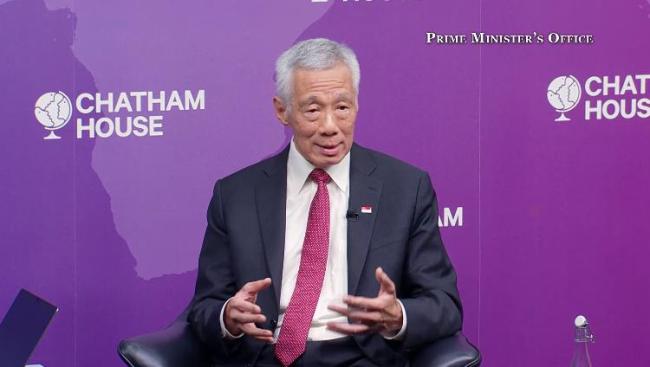 李显龙：中国繁荣我们就繁荣