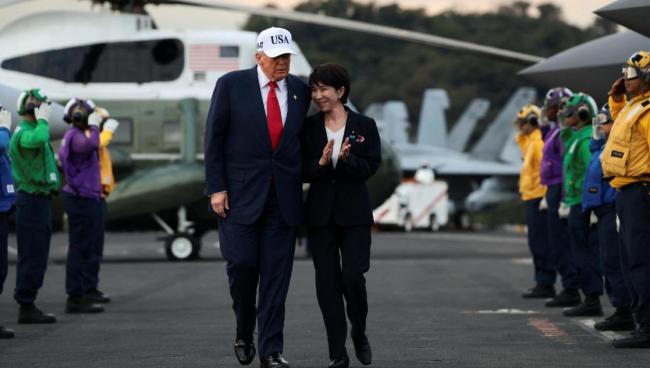 日本网民批高市早苗谄媚 引发全球关注