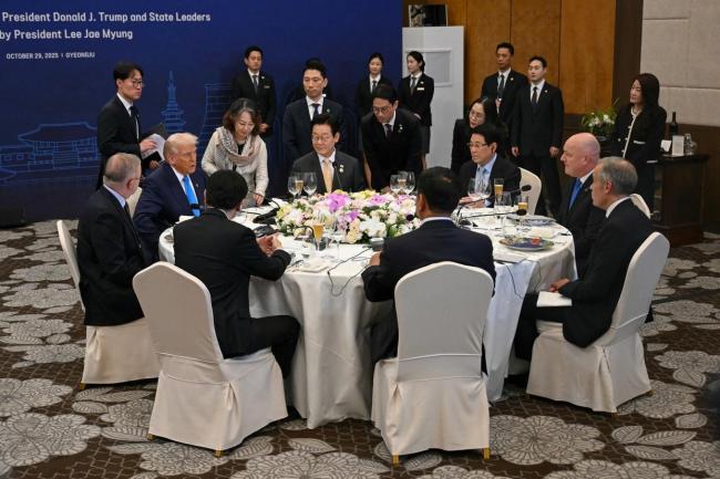 李在明安排特朗普卡尼同一场晚宴