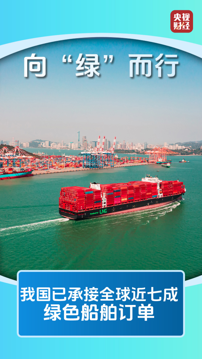 两天两艘，领航全球 中国船舶工业向“绿”而行