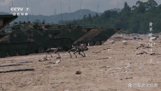 登陆演习中的“机器狼”有何优缺点 无人装备改变战场规则