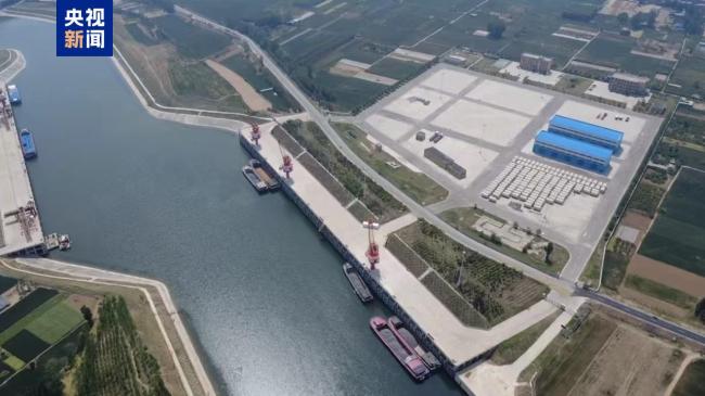 河南平顶山港正式开港