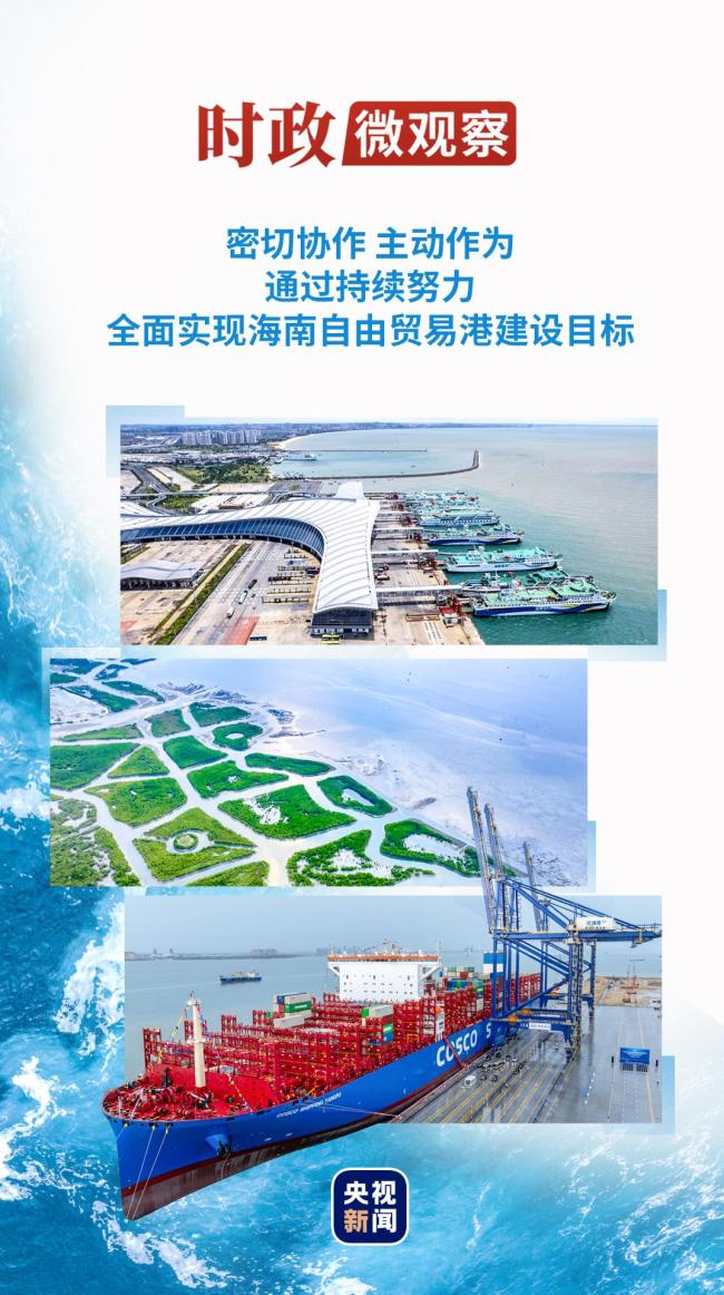 时政微观察丨建设海南自由贸易港,总书记把脉定向