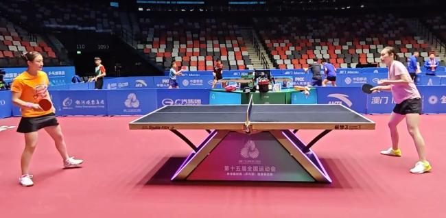 范思琦晋级全运会乒乓球女单32强 神仙打架引期待