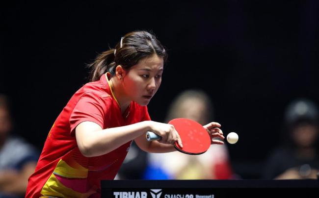 陈垣宇蒯曼强势晋级全运会混双8强 默契配合制胜