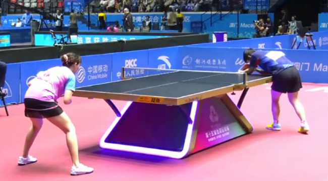 开门红!孙颖莎4-0刘炜珊 世界第一统治力尽显