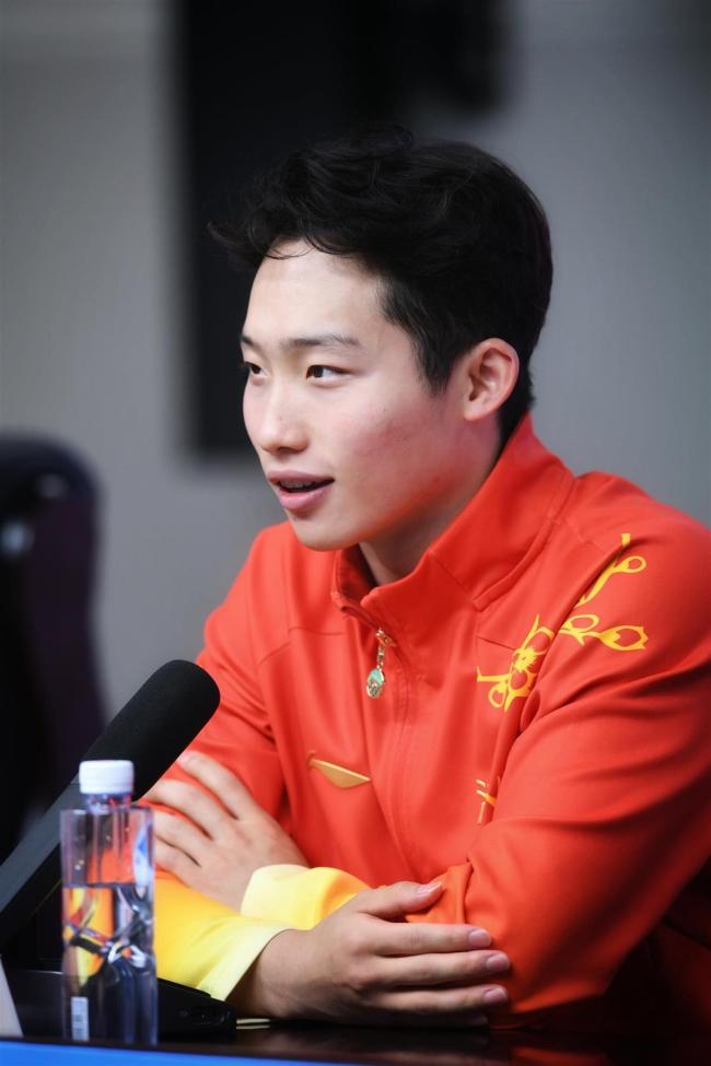 男子三米板湖北队“双源”包揽前二 王宗源加冕“双金王”