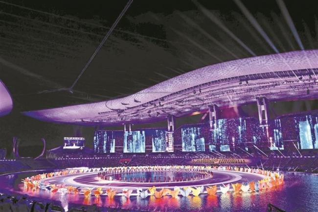 十五运会开幕式幕后揭秘 深圳智造创新亮相