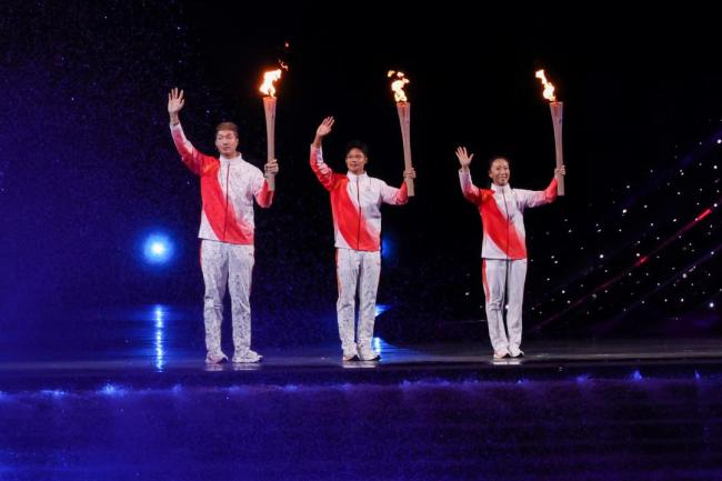 全运会开幕式把水火相融表现到极致 三地同心共筑梦想