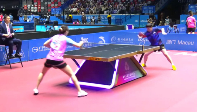 开门红!孙颖莎4-0刘炜珊 世界第一统治力尽显