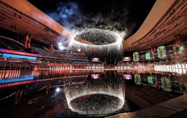 十五运会开幕式亮点集锦:掂!粤港澳三地共谱辉煌