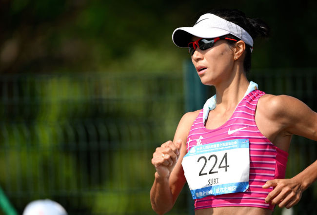 致敬全运会赛场上的老将 刘虹的不懈追求