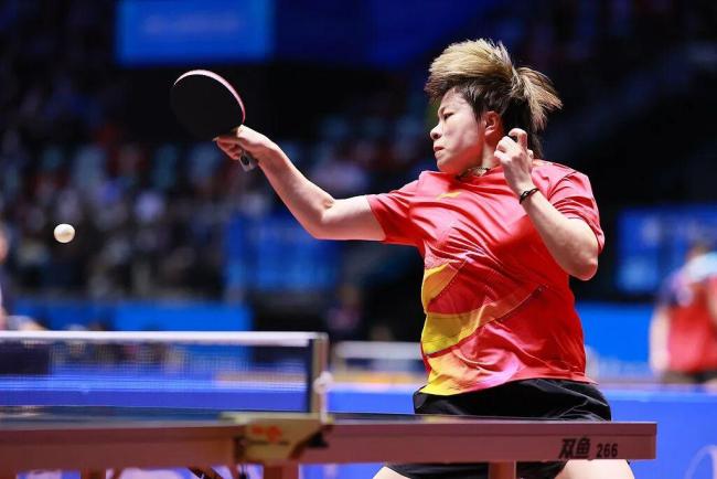 王曼昱4比1战胜王艺迪 锁定女单四强席位