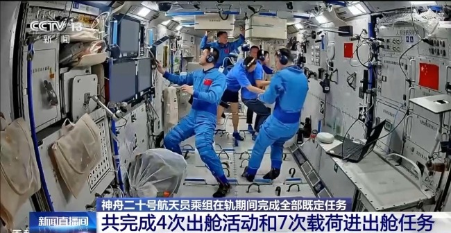 在軌駐留203天 神二十乘組完成了哪些任務(wù)？