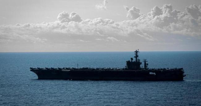 福建舰90秒弹射一架歼-15T 电磁弹射显神威