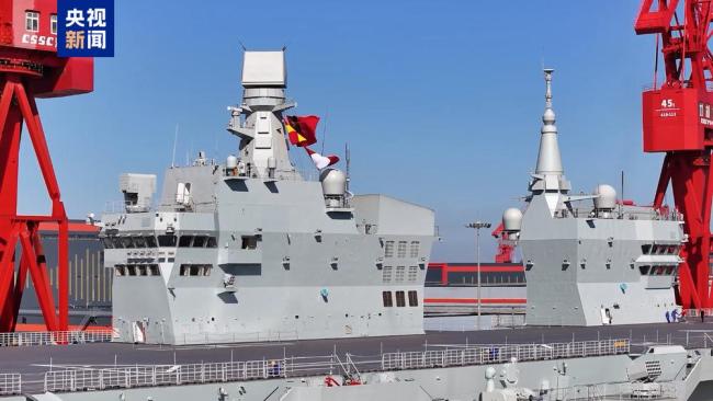 四川舰开展首次航行试验 验证动力系统可靠性