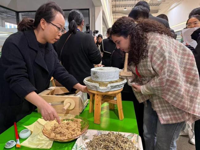 外国青年打卡南阳体验中医药文化 仲景之声传世界