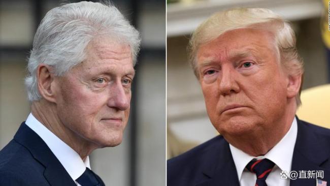 特朗普要查克林顿与爱泼斯坦关系 调查名单扩大