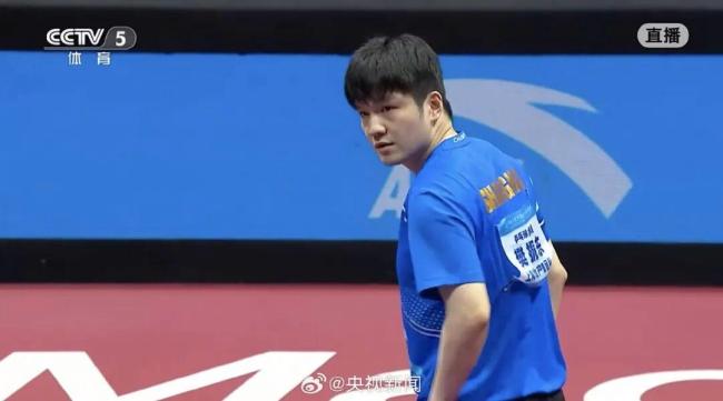 樊振东赢了王楚钦 全运会男单晋级决赛