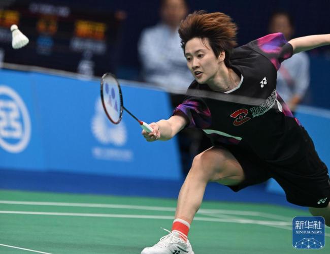 浙江队夺得羽毛球女子团体冠军 完胜江苏队