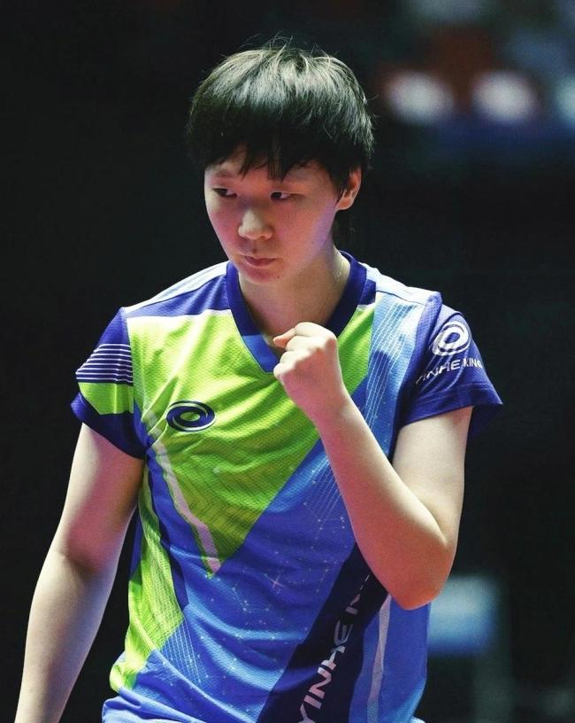 不是陈梦弱了,而是王曼昱变强了! 新星崛起展现实力