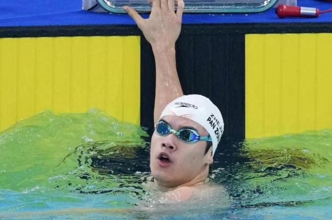 潘展乐全运会50自获铜牌 并列第三展现实力