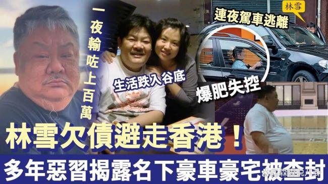 香港演员林雪否认赌博欠债