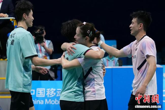 “雅思”组合晋级全运会四强