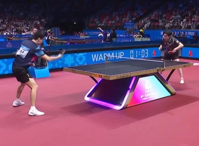 王楚钦11比3孙闻 逆转取胜展现实力