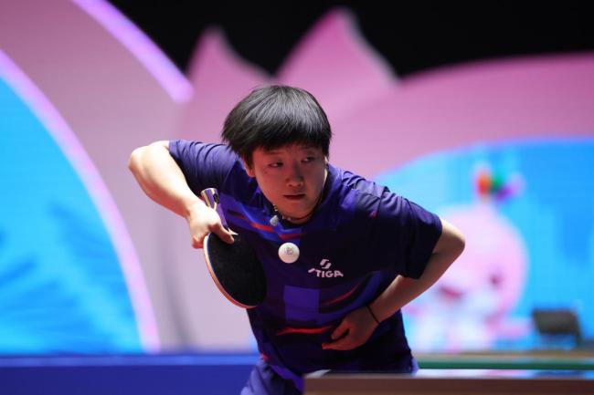 乒乓球女团河北3比1辽宁 孙颖莎助力晋级