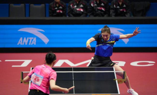 山东队夺得全运会乒乓球女团冠军 五盘激战生效