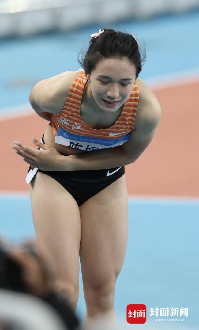 全运会女子200米陈妤颉再夺一金 最年青双冠王成立