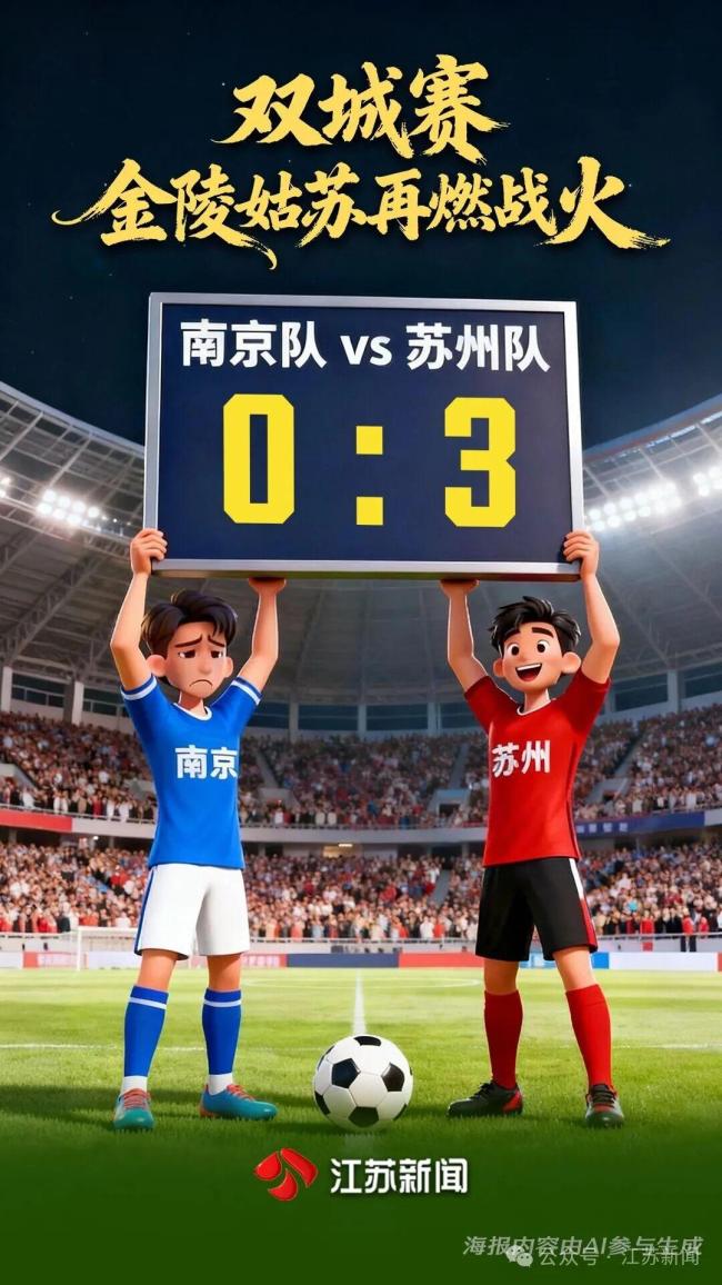 苏州队客场3-0力克南京队