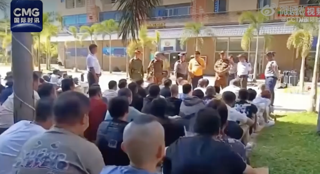 缅甸军方突袭电诈园区!