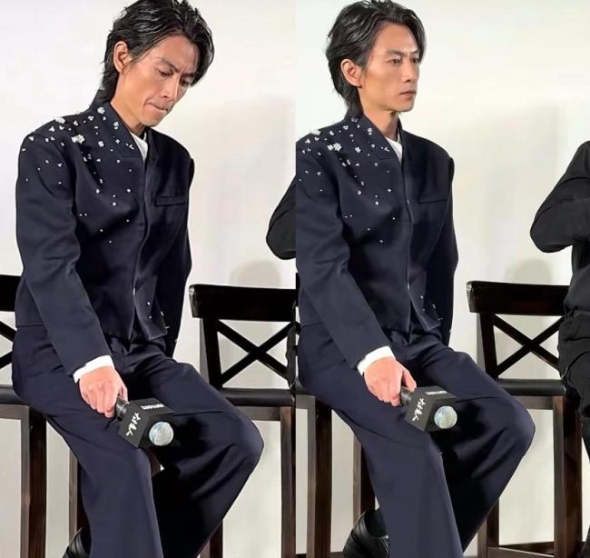 网友偶遇陈晓出席活动 都瘦脱相了 角色需要敬业减重