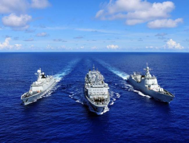 南海舰队：中国军人只有战死 新时代强军宣言