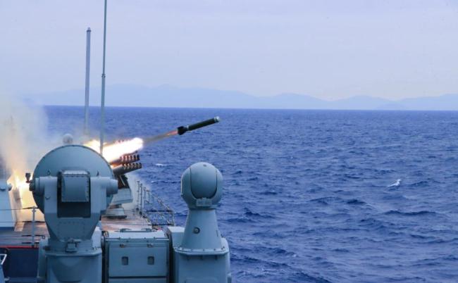 南海舰队：中国军人只有战死 新时代强军宣言